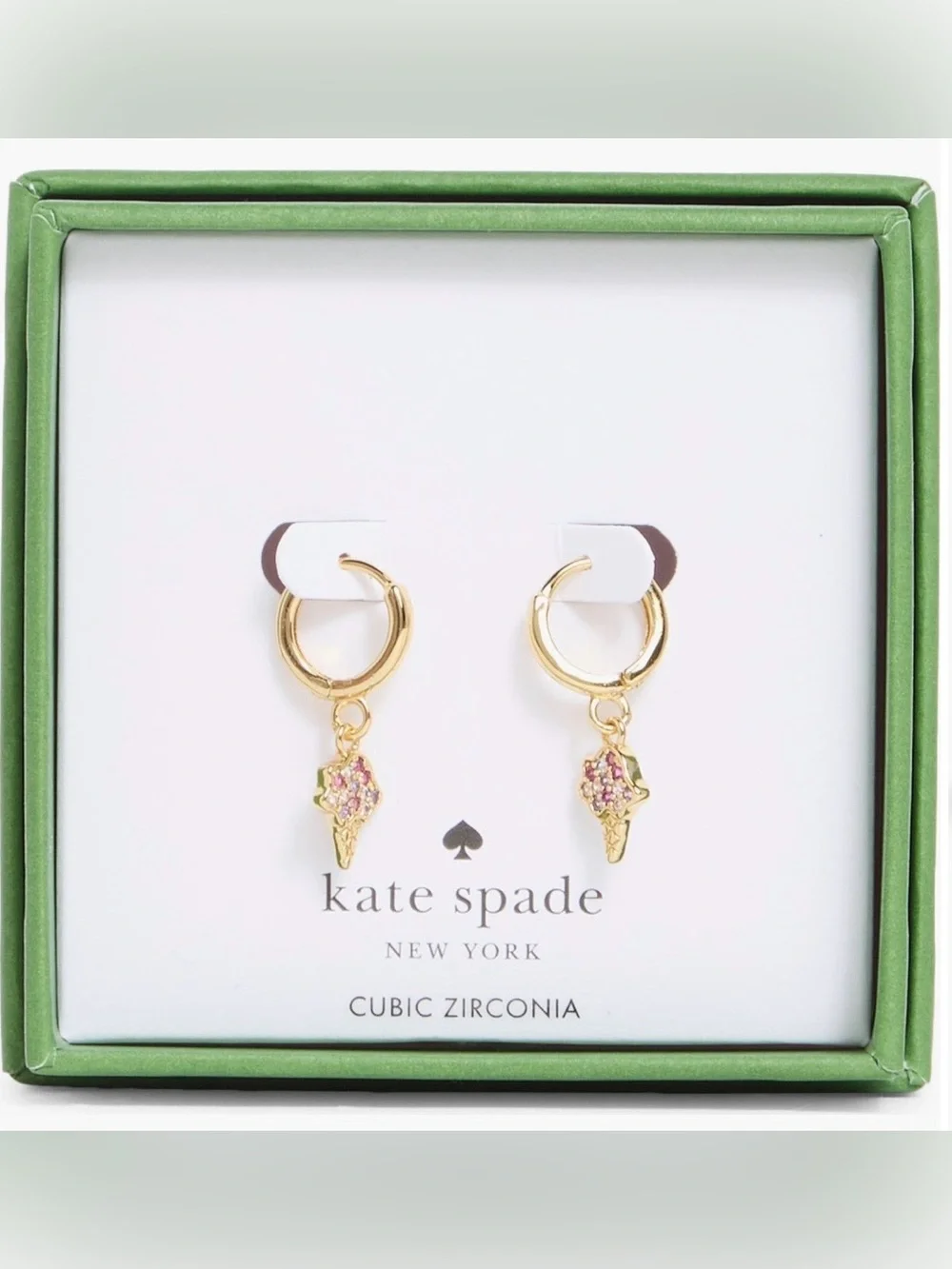 KATE SPADE 3 Pair Socks & Ice Pop Earring Bundle